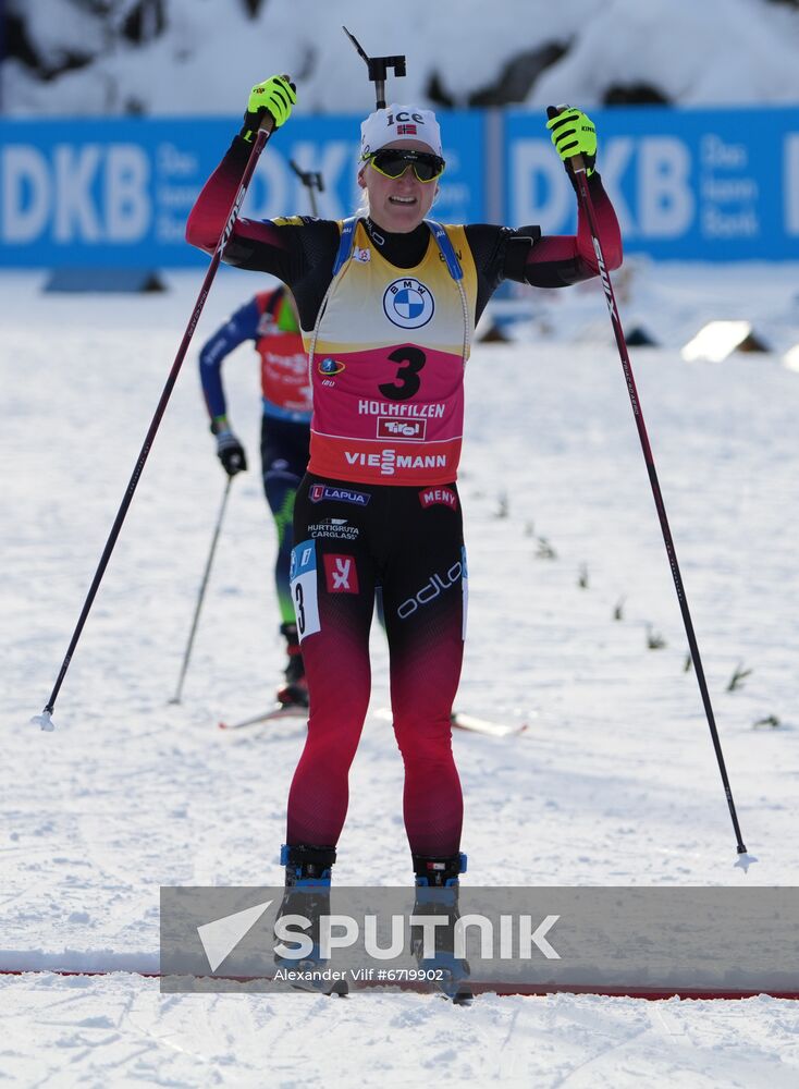 Austria Biathlon World Cup Women