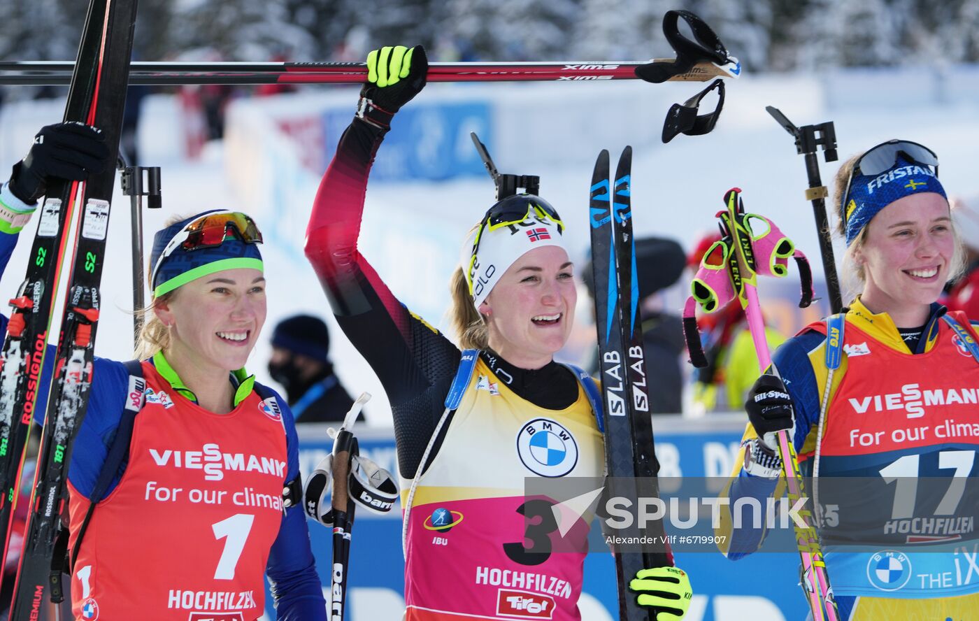 Austria Biathlon World Cup Women
