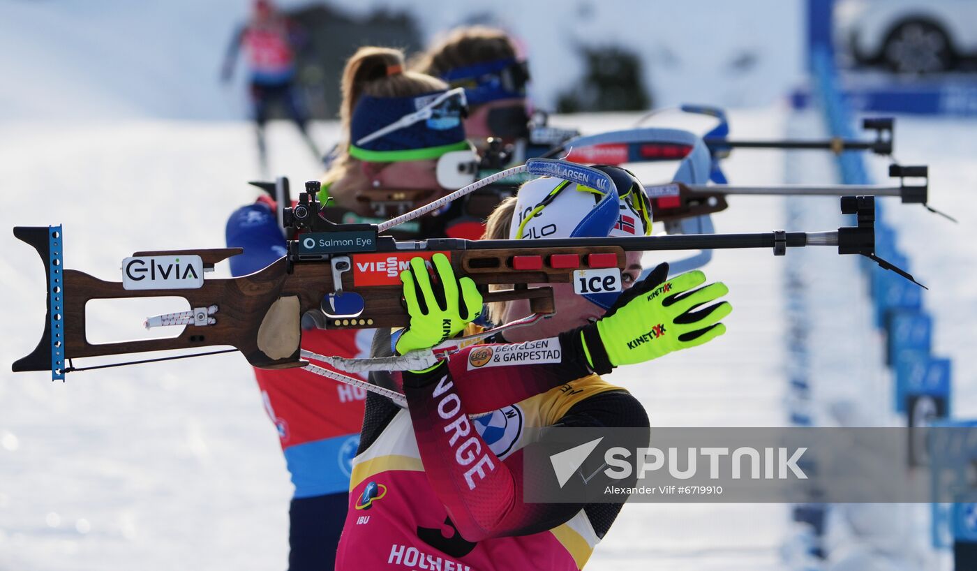 Austria Biathlon World Cup Women
