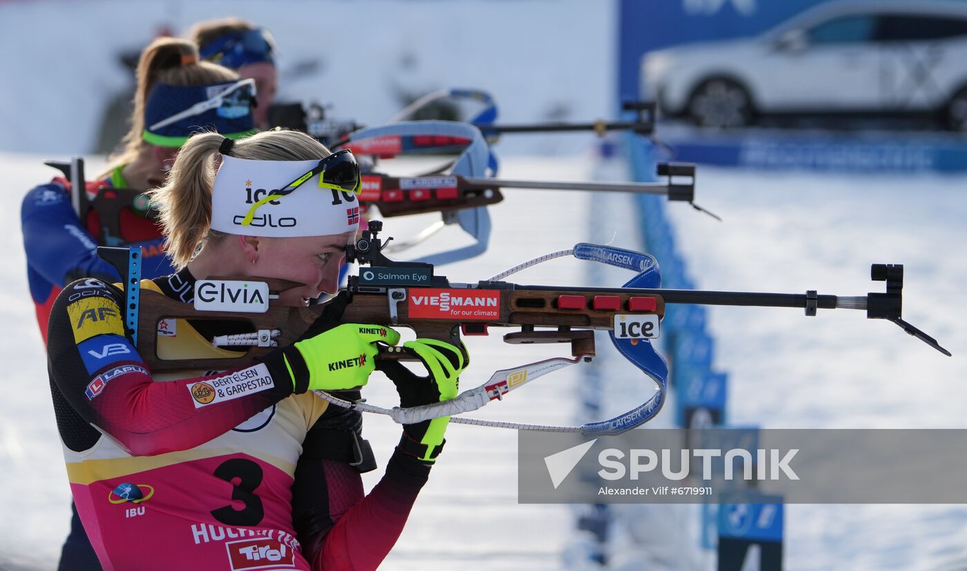 Austria Biathlon World Cup Women