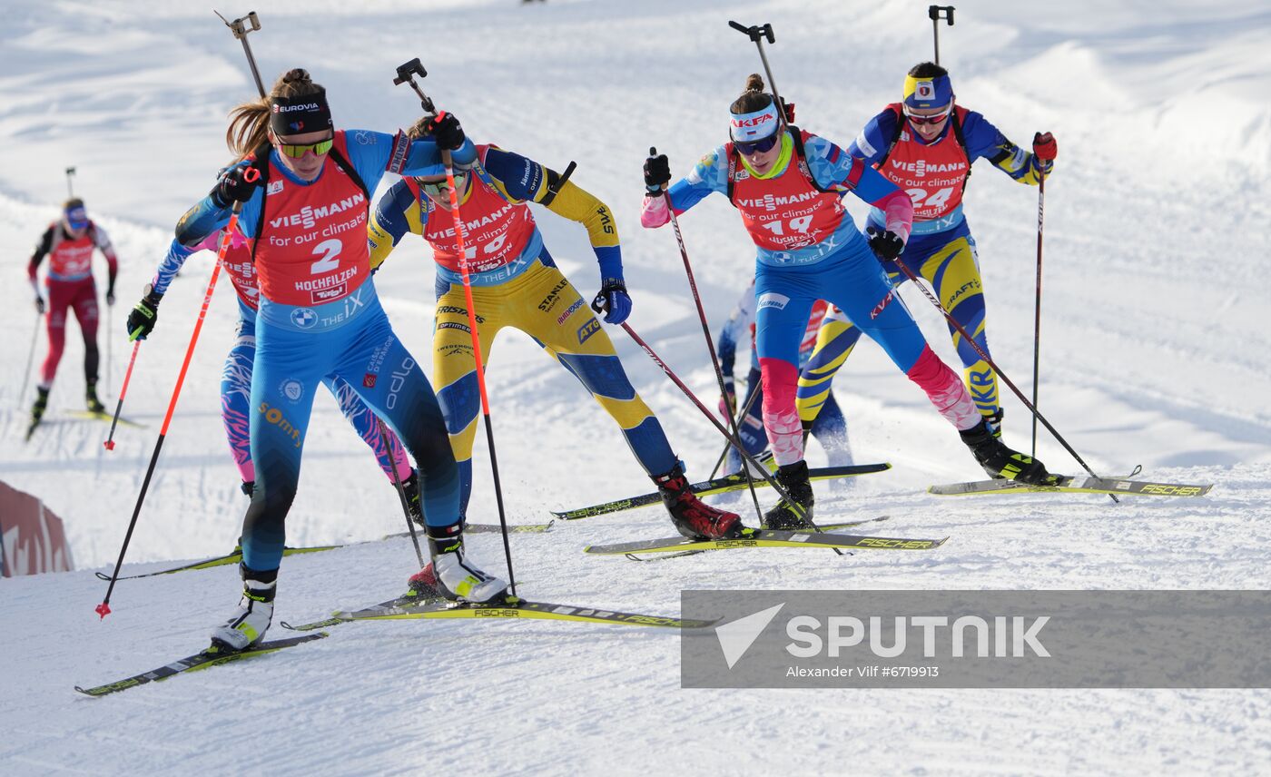 Austria Biathlon World Cup Women