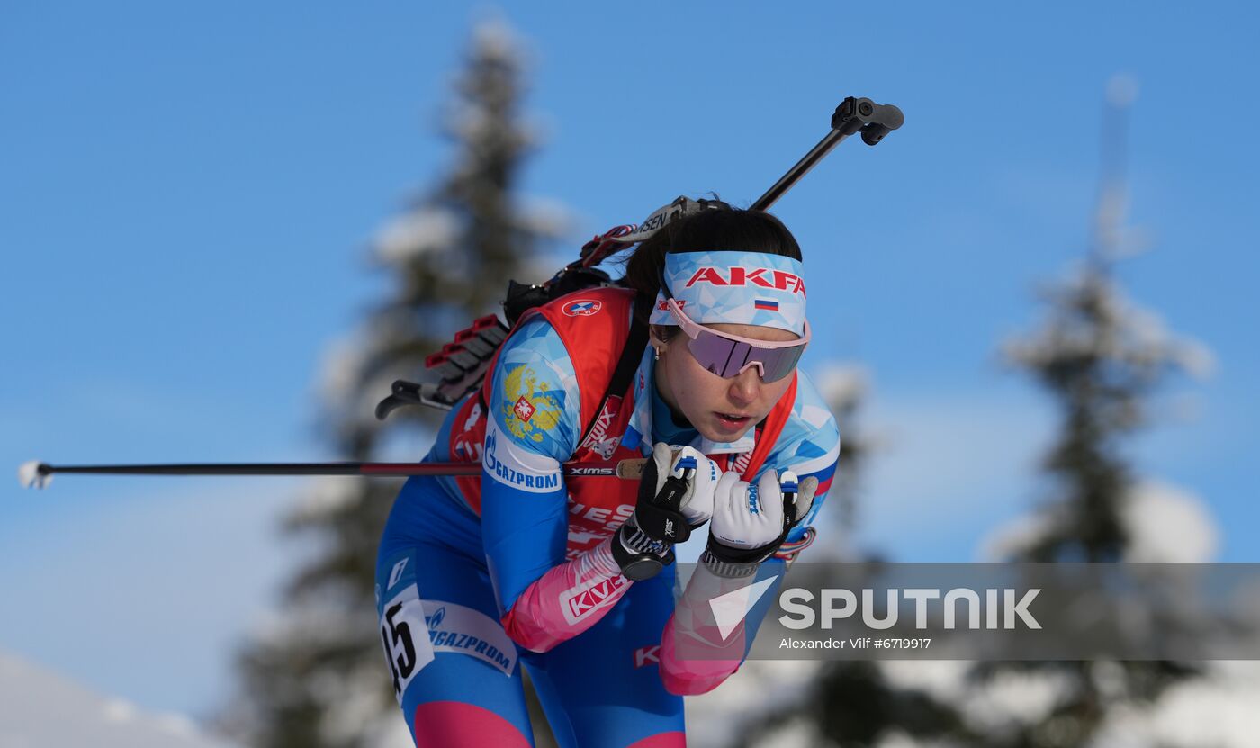 Austria Biathlon World Cup Women
