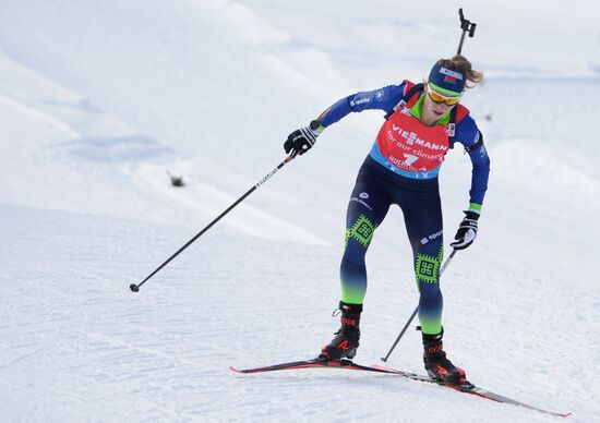 Austria Biathlon World Cup Women
