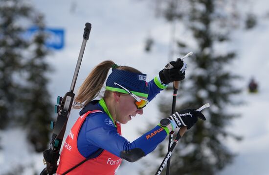 Austria Biathlon World Cup Women