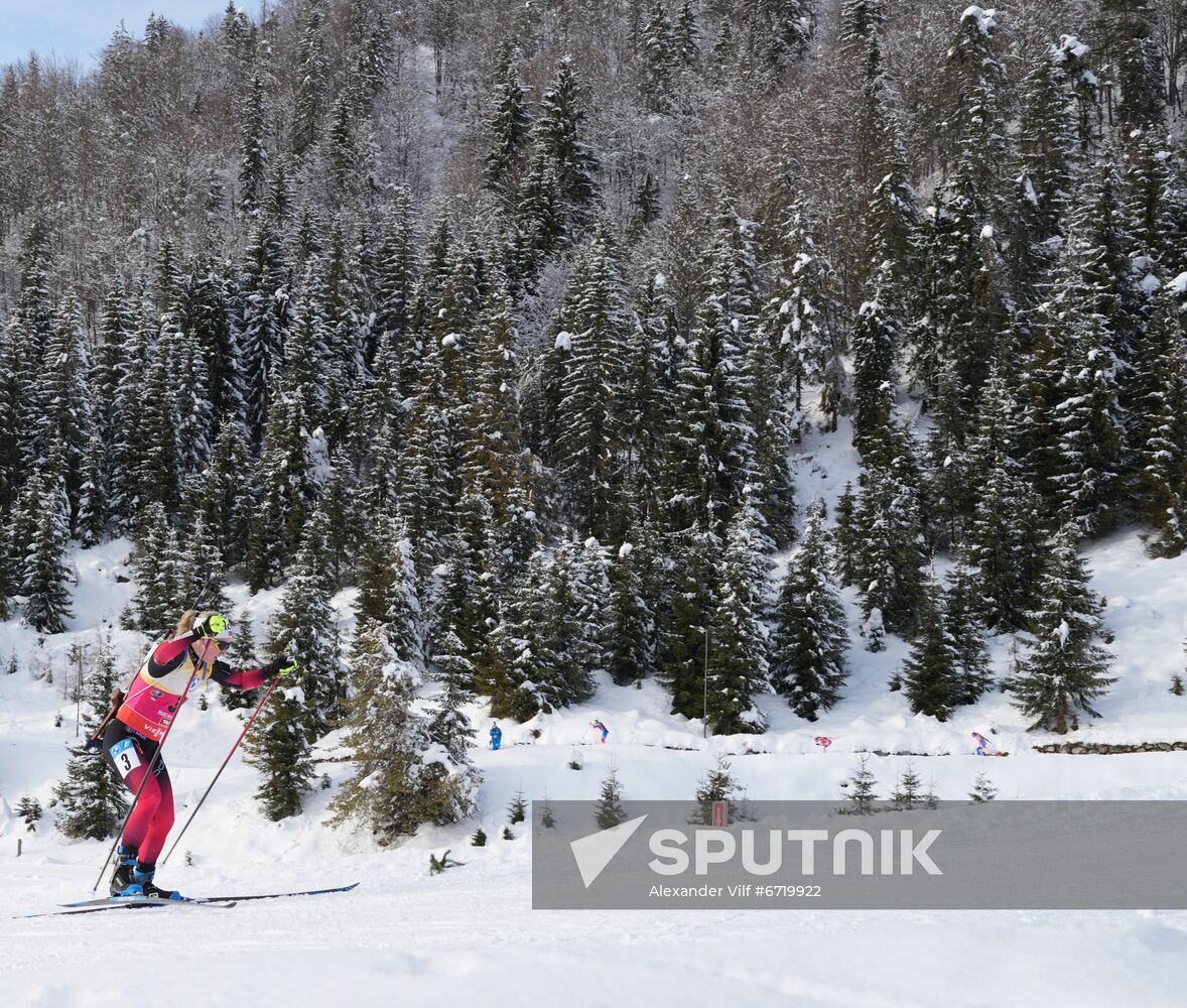 Austria Biathlon World Cup Women