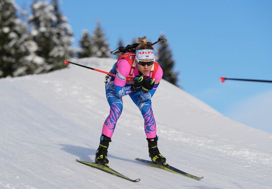 Austria Biathlon World Cup Women