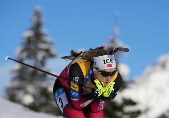 Austria Biathlon World Cup Women