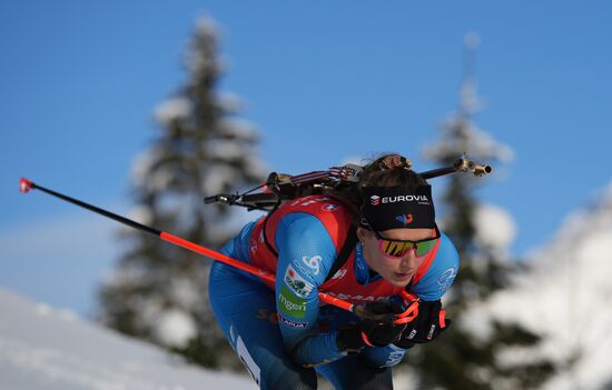 Austria Biathlon World Cup Women