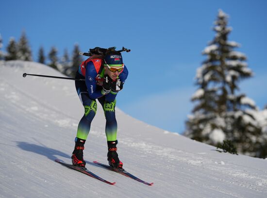 Austria Biathlon World Cup Women