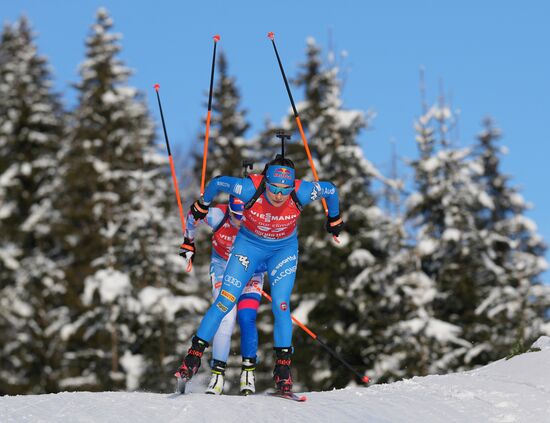 Austria Biathlon World Cup Women