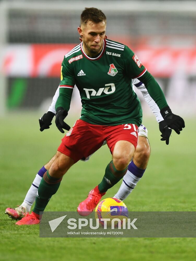 Russia Soccer Premier-League Lokomotiv - Ufa