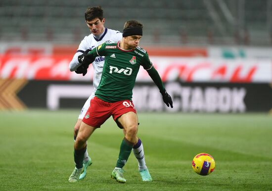 Russia Soccer Premier-League Lokomotiv - Ufa