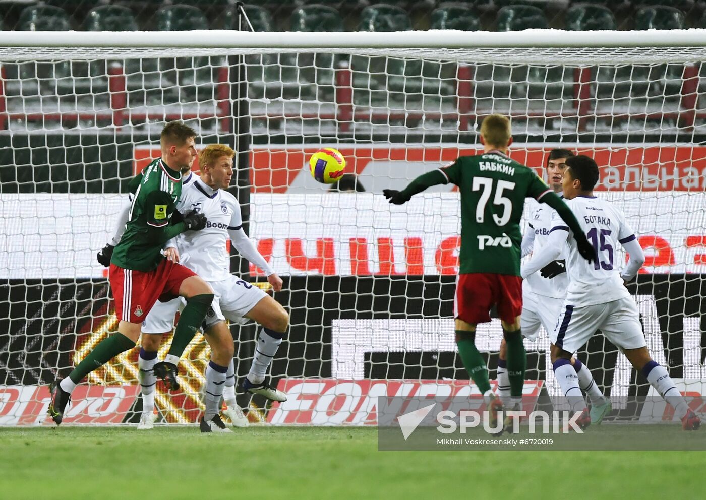 Russia Soccer Premier-League Lokomotiv - Ufa