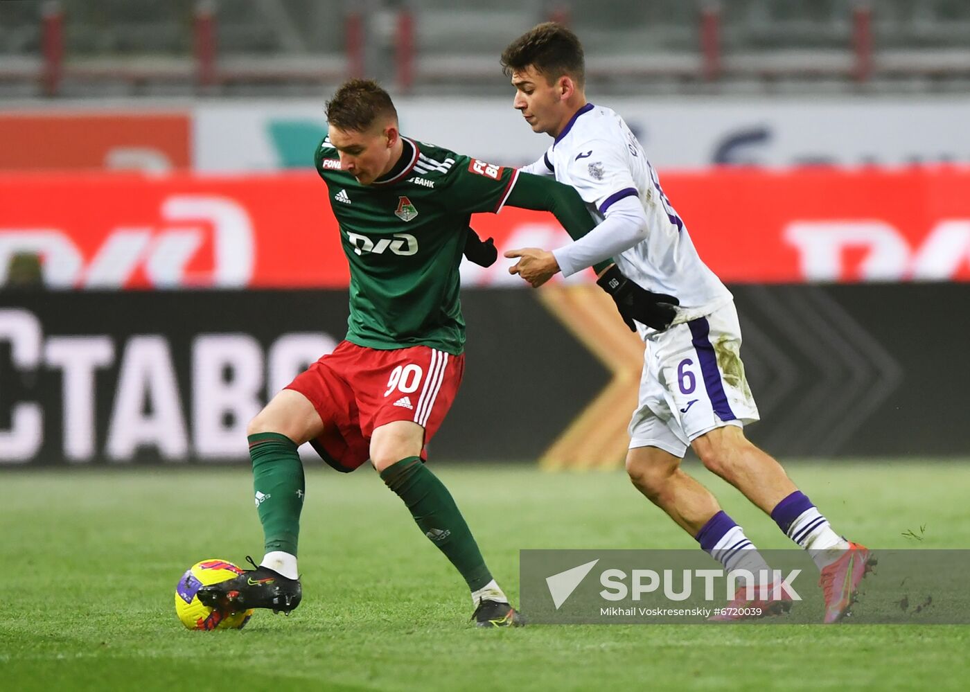 Russia Soccer Premier-League Lokomotiv - Ufa