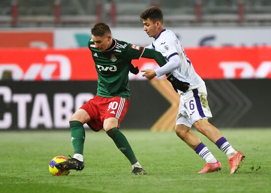 Russia Soccer Premier-League Lokomotiv - Ufa