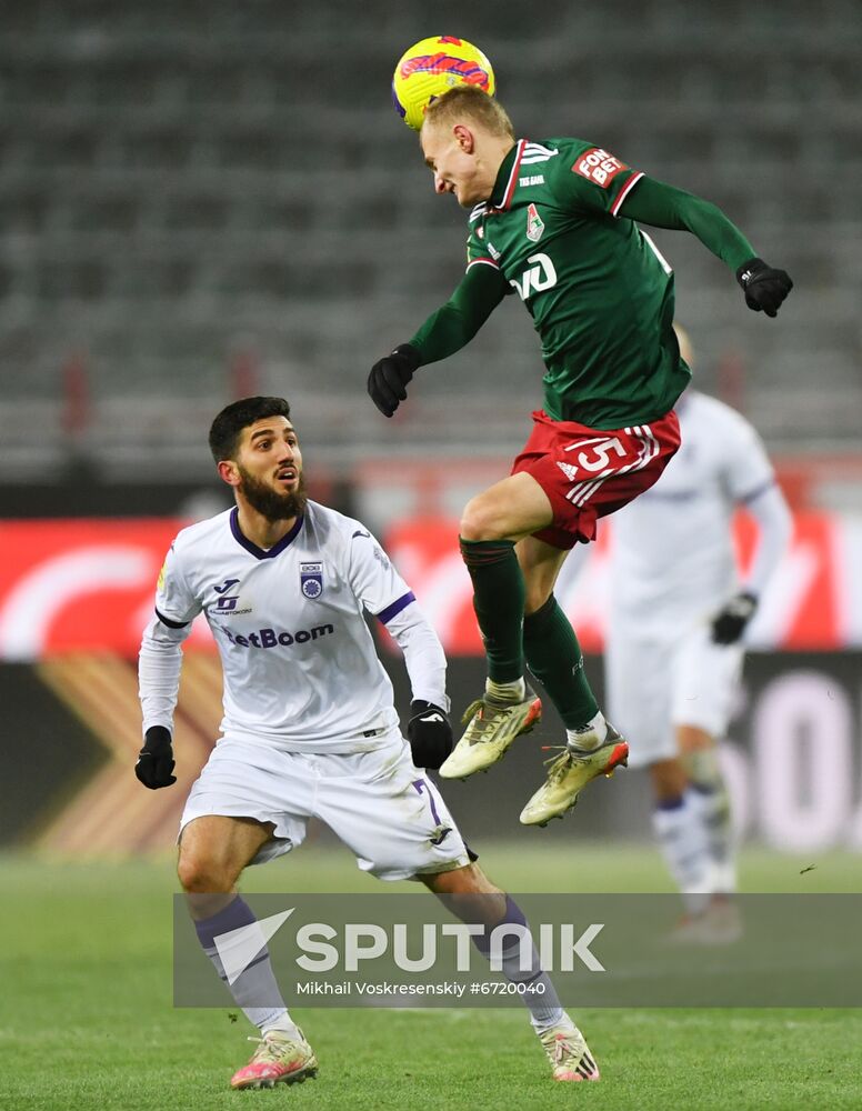 Russia Soccer Premier-League Lokomotiv - Ufa