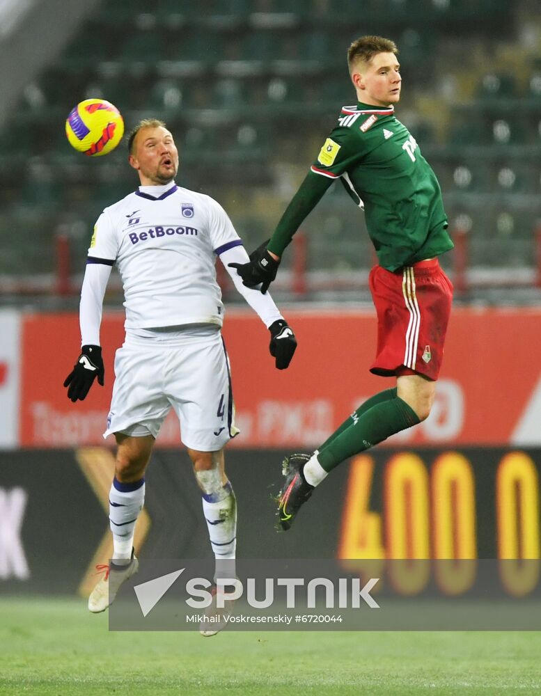 Russia Soccer Premier-League Lokomotiv - Ufa