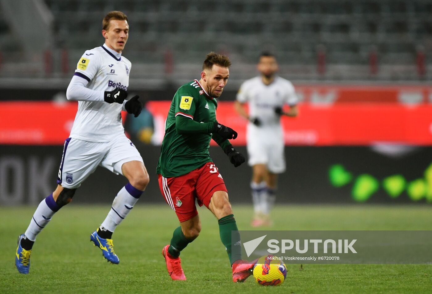 Russia Soccer Premier-League Lokomotiv - Ufa