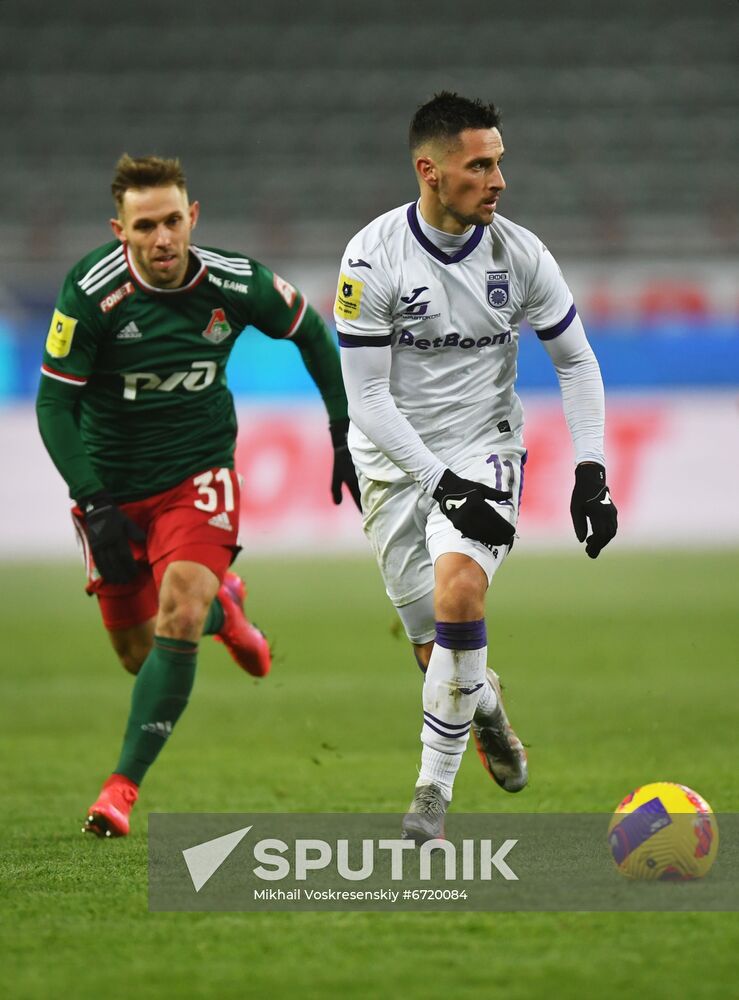 Russia Soccer Premier-League Lokomotiv - Ufa