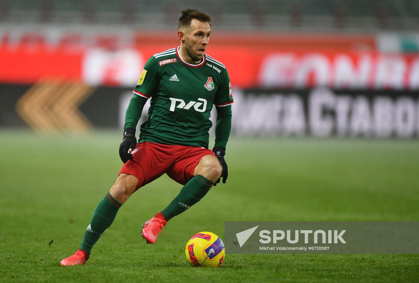 Russia Soccer Premier-League Lokomotiv - Ufa