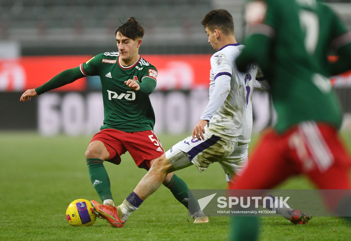 Russia Soccer Premier-League Lokomotiv - Ufa