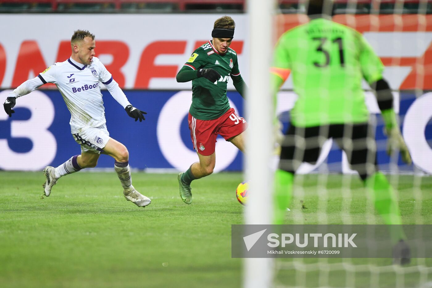 Russia Soccer Premier-League Lokomotiv - Ufa