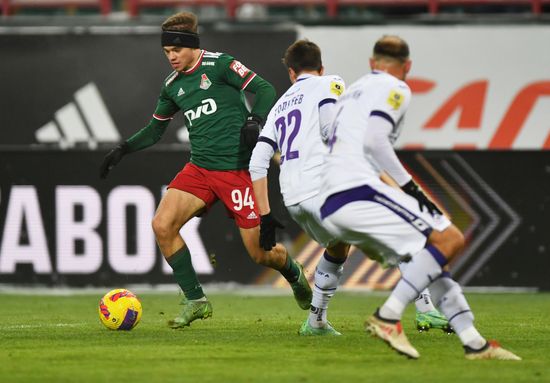 Russia Soccer Premier-League Lokomotiv - Ufa