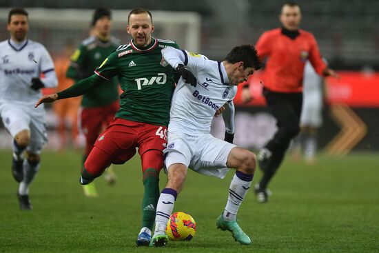Russia Soccer Premier-League Lokomotiv - Ufa