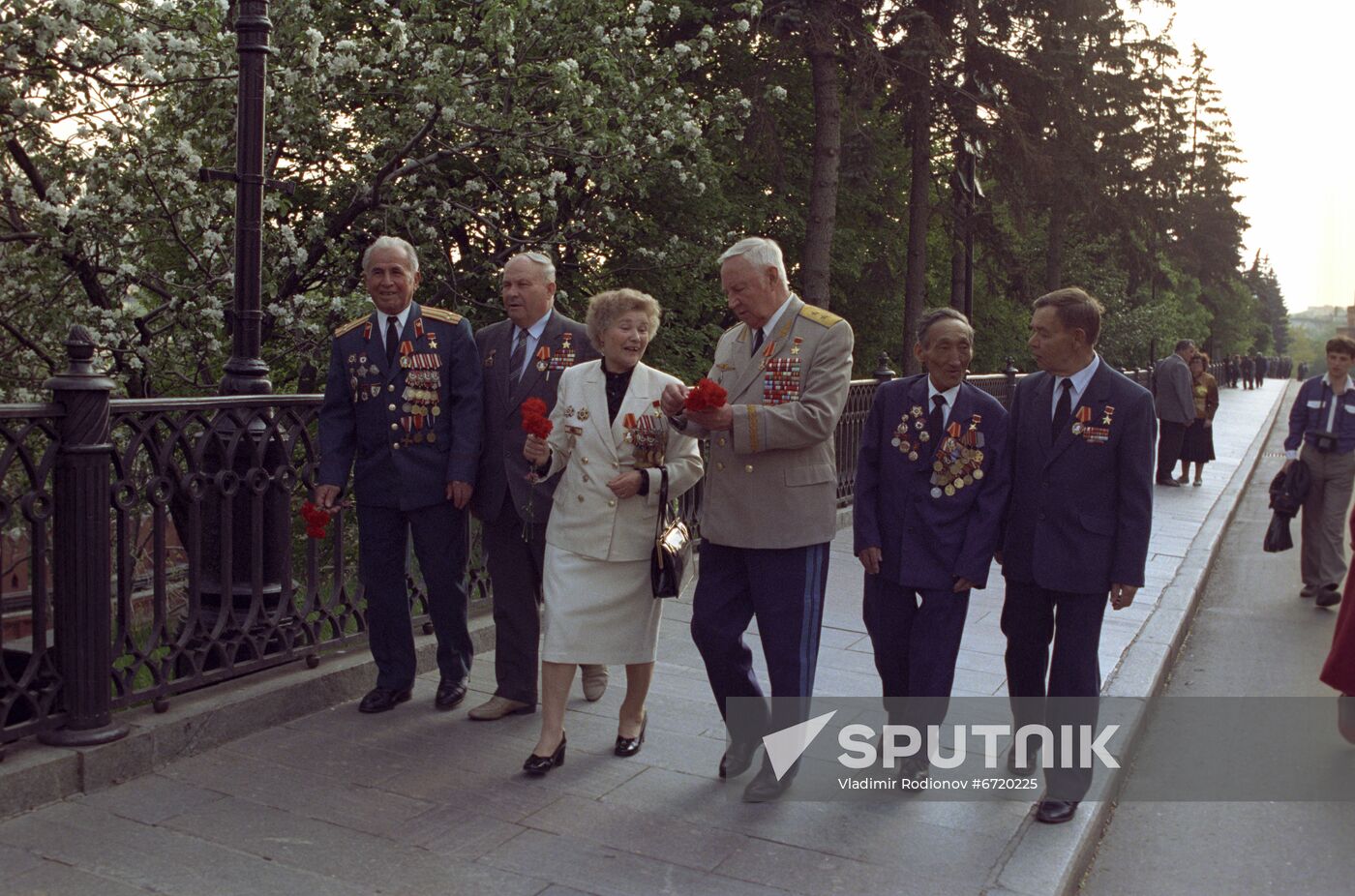 Meeting of veterans in Moscow