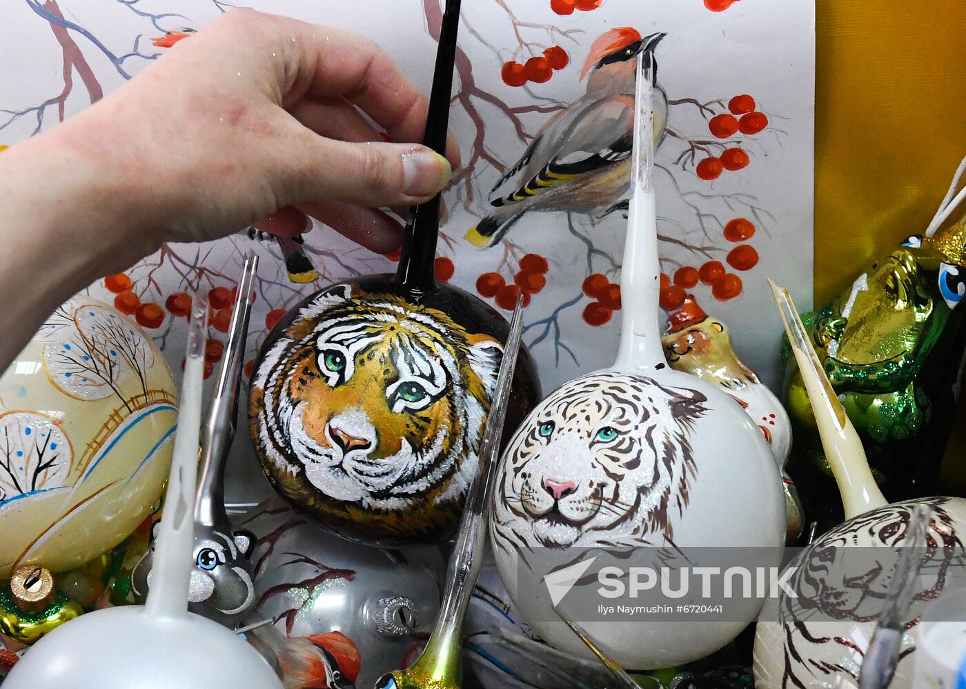 Russia New Year Festive Season Preparations