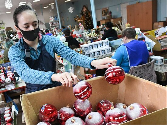 Russia New Year Festive Season Preparations