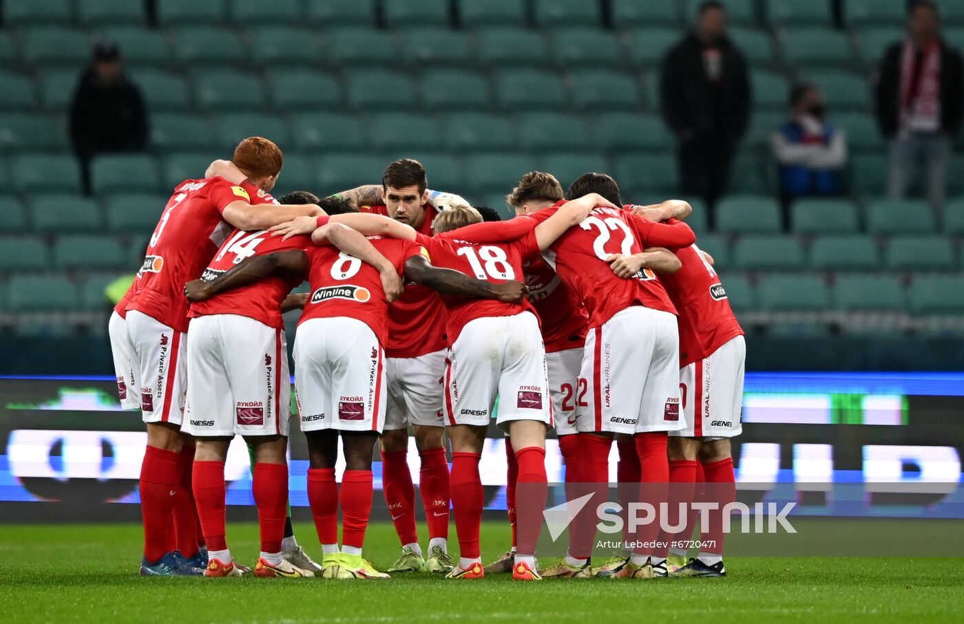 Russia Soccer Premier-League Sochi - Spartak