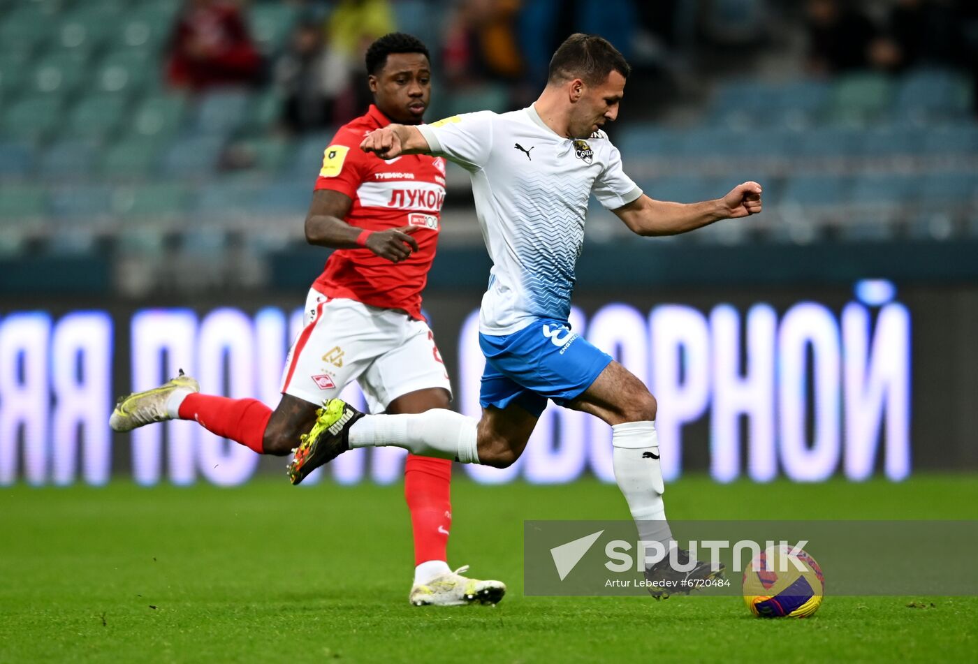 Russia Soccer Premier-League Sochi - Spartak