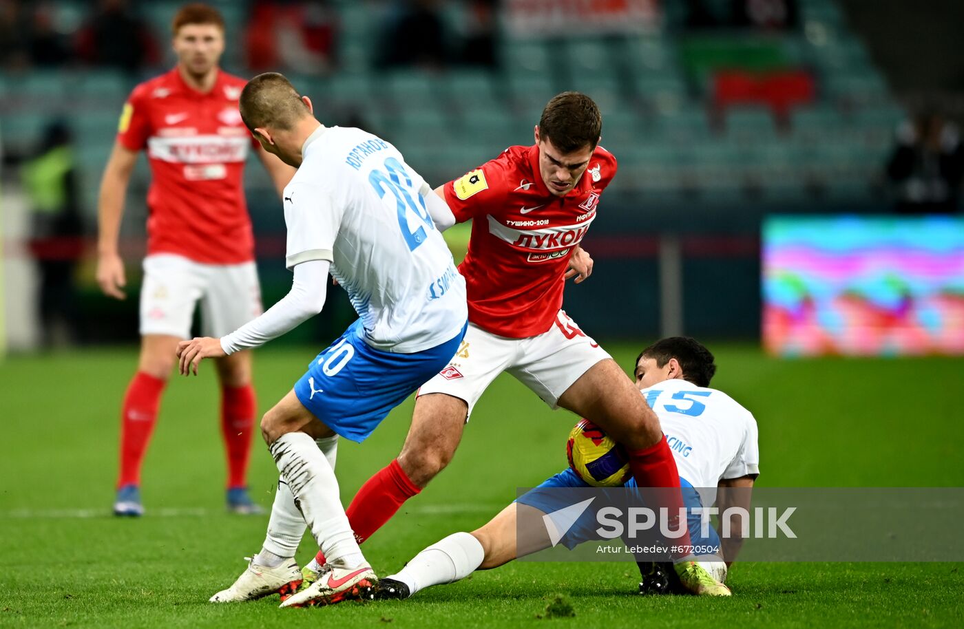 Russia Soccer Premier-League Sochi - Spartak