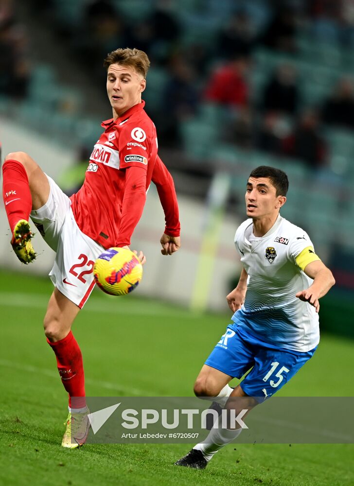 Russia Soccer Premier-League Sochi - Spartak