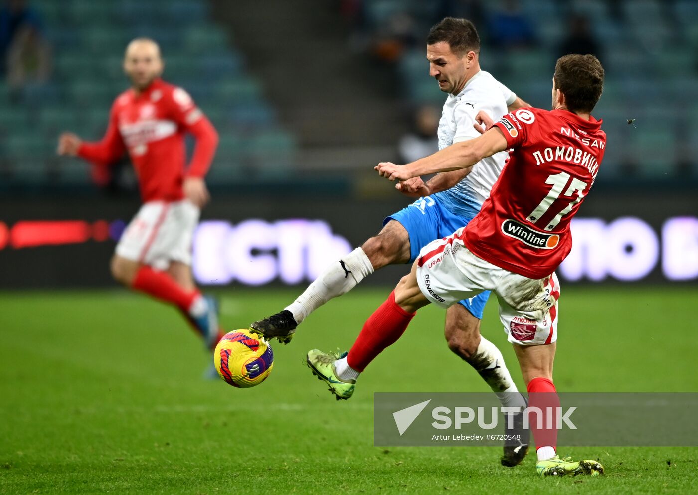 Russia Soccer Premier-League Sochi - Spartak