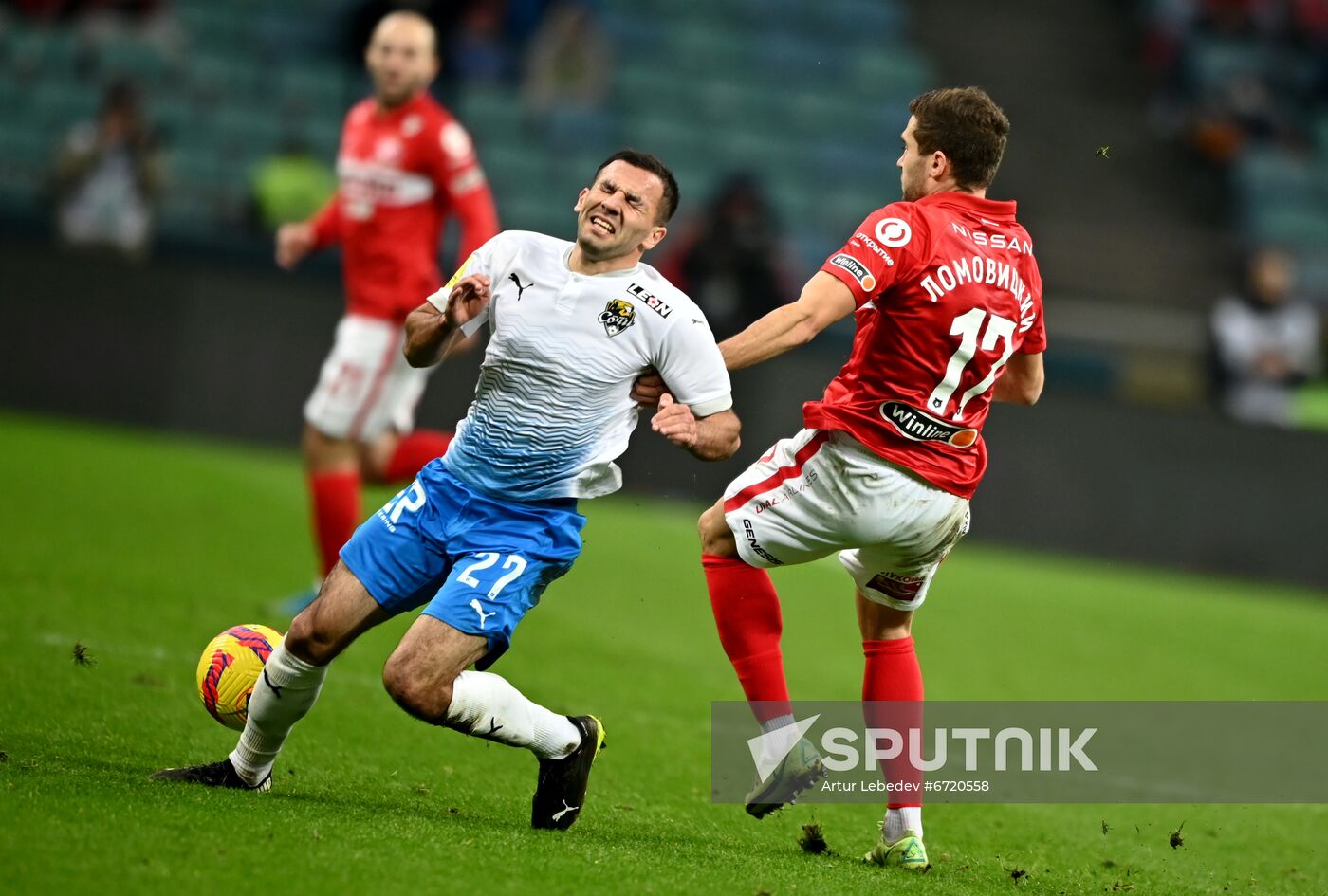 Russia Soccer Premier-League Sochi - Spartak