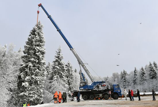 Russia New Year Festive Season Preparations