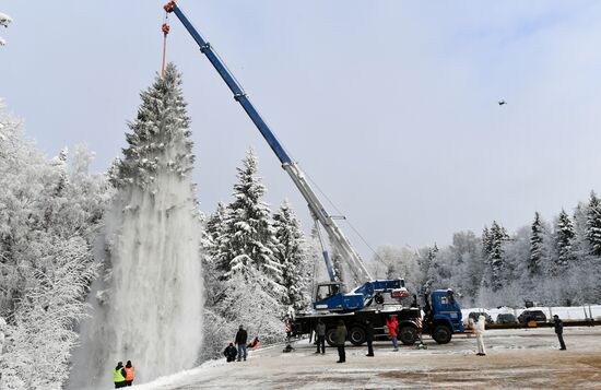 Russia New Year Festive Season Preparations