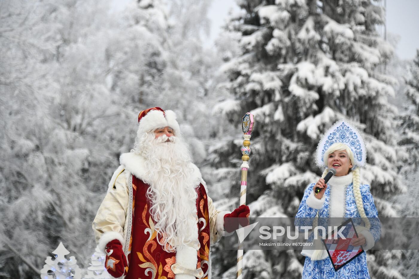 Russia New Year Festive Season Preparations