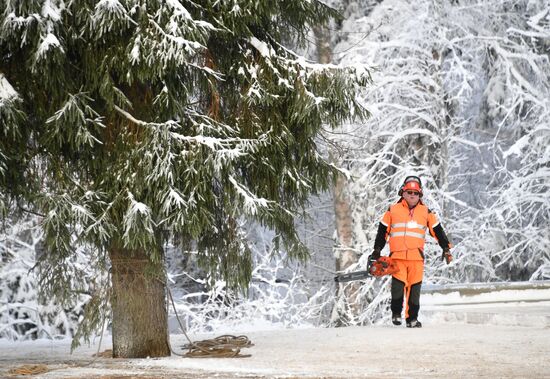 Russia New Year Festive Season Preparations