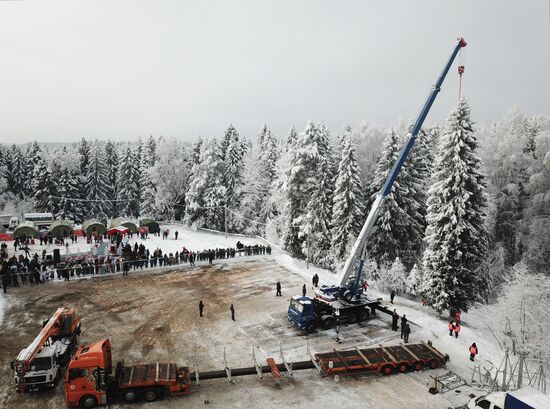 Russia New Year Festive Season Preparations
