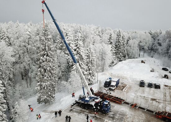 Russia New Year Festive Season Preparations