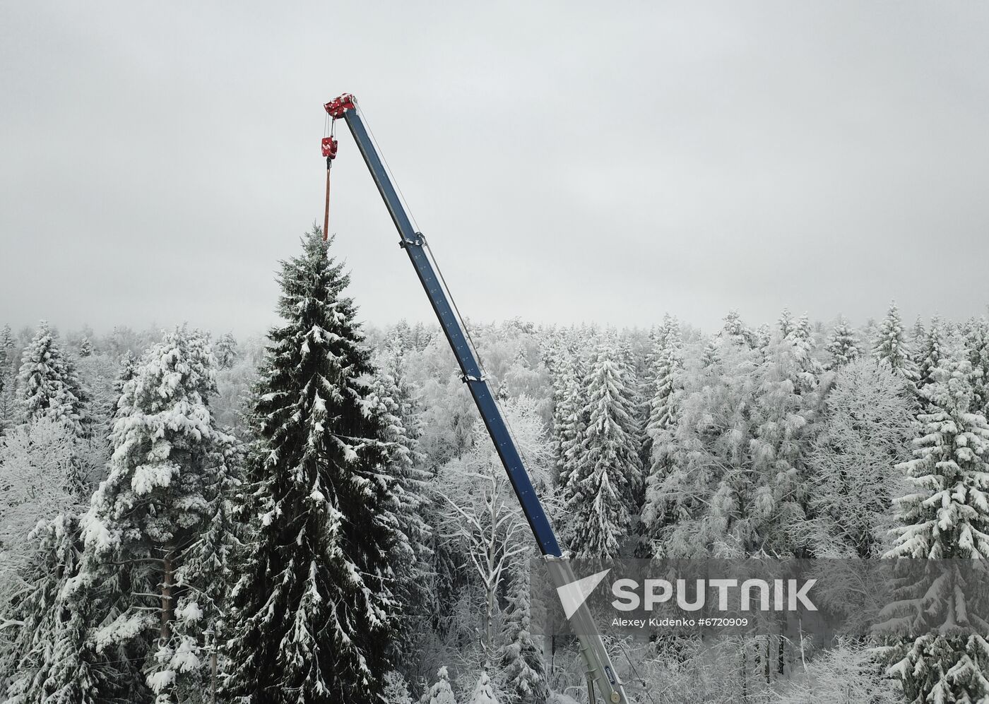 Russia New Year Festive Season Preparations