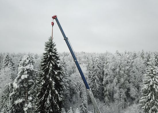 Russia New Year Festive Season Preparations