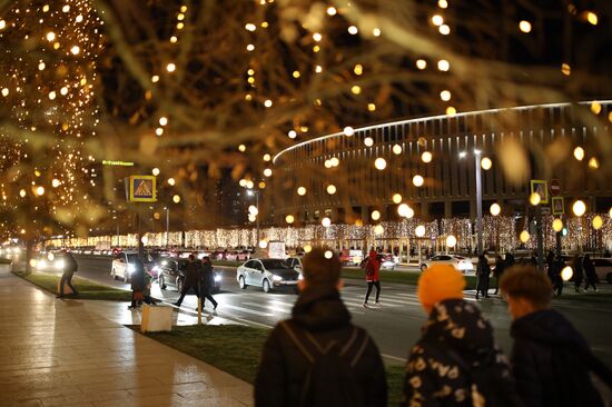 Russia New Year Festive Season Preparations