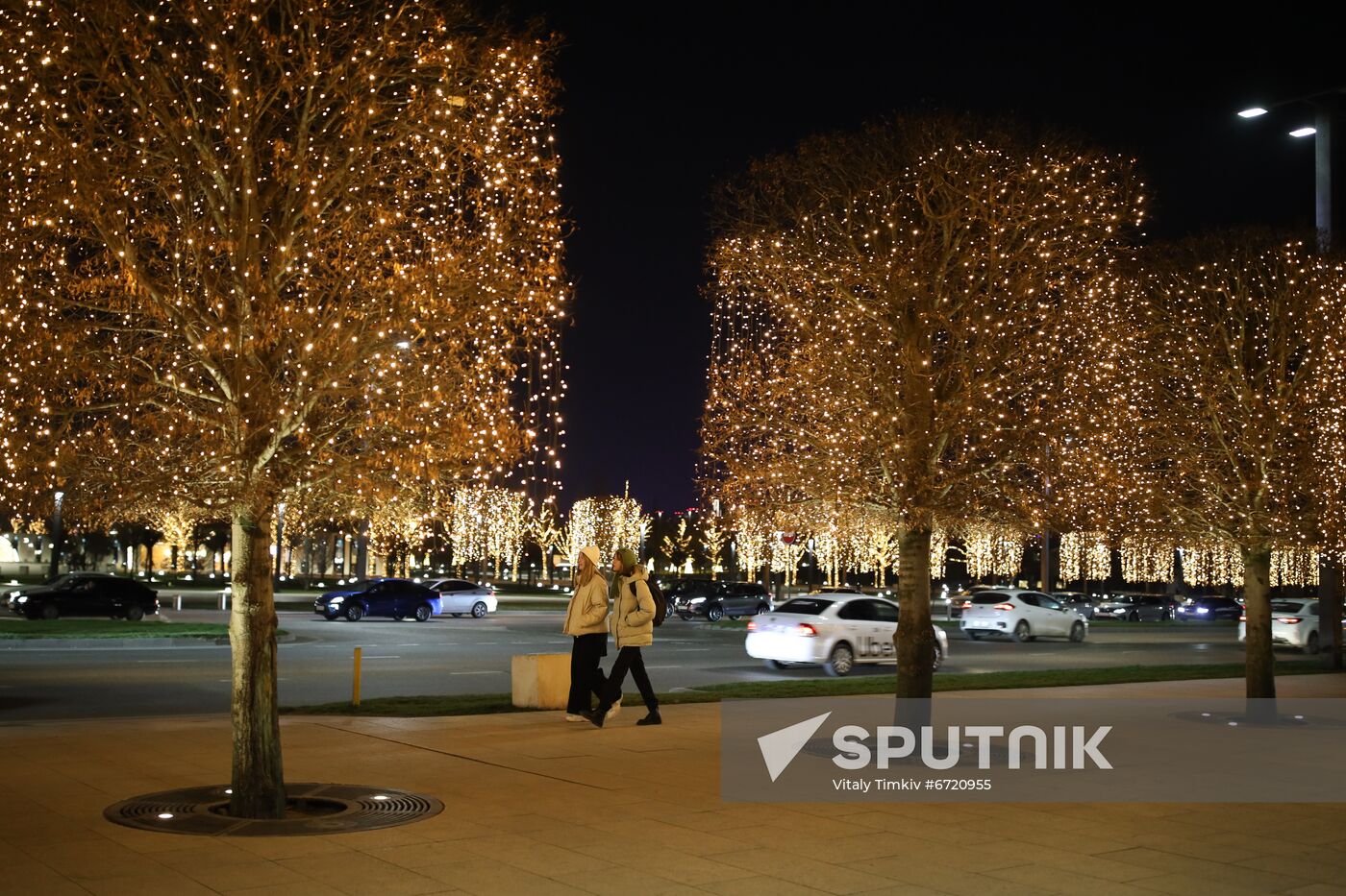 Russia New Year Festive Season Preparations Russia New Year Festive Season Preparations