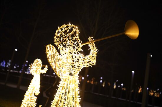 Russia New Year Festive Season Preparations