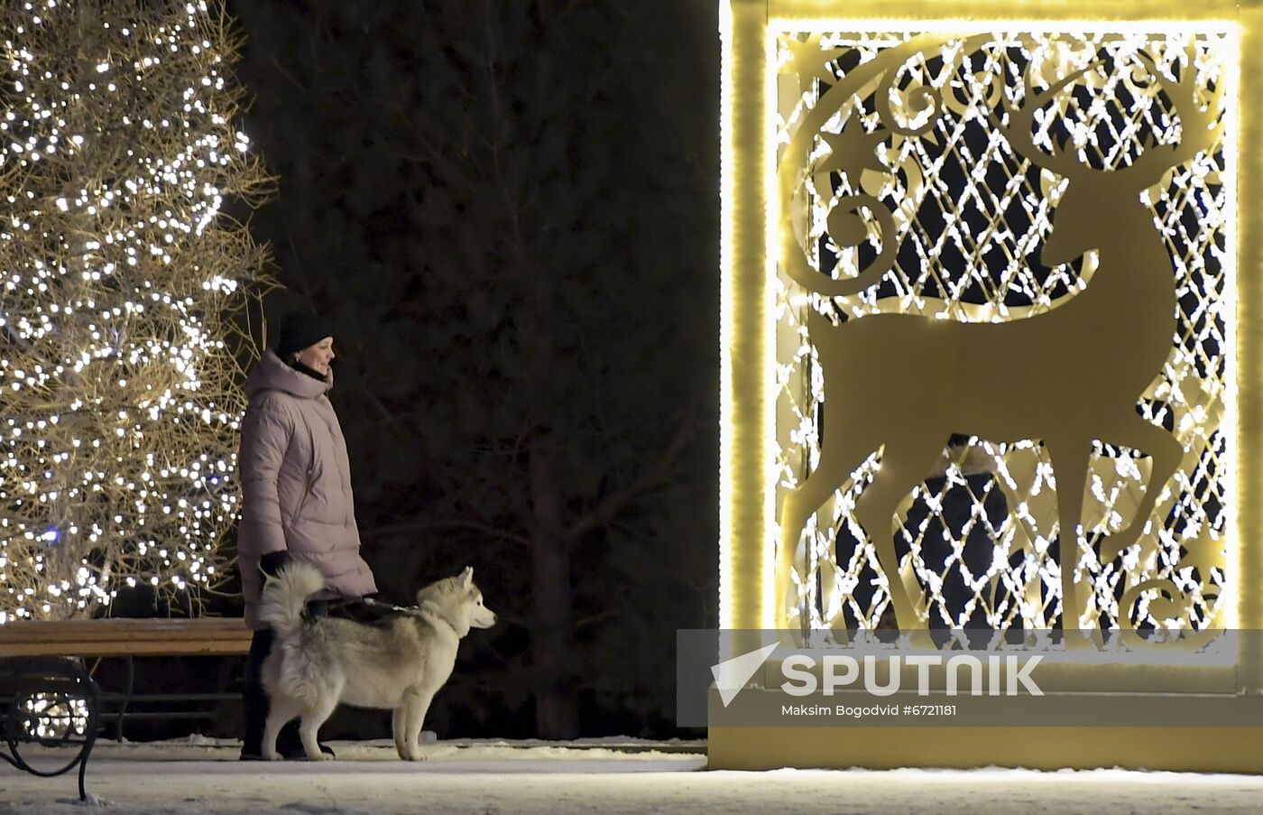 Russia New Year Festive Season Preparations