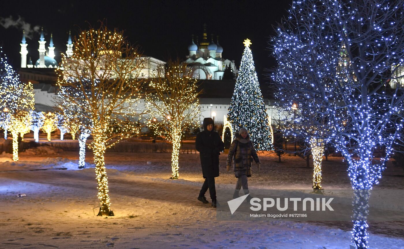 Russia New Year Festive Season Preparations